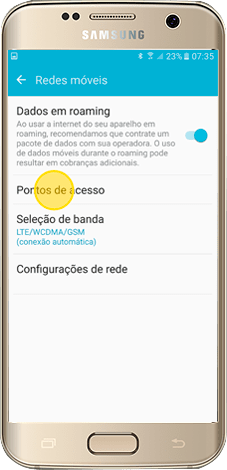 Configure sua Internet Configure sua Internet