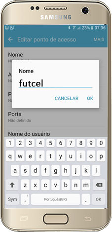 Configure sua Internet Configure sua Internet