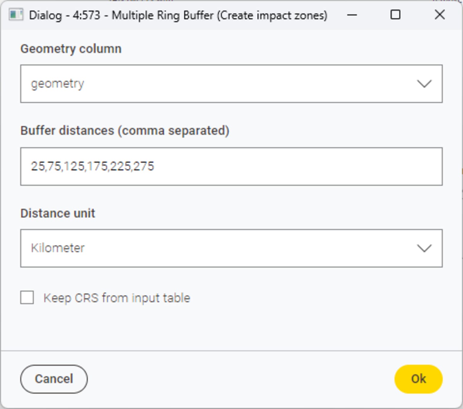 multiple ring buffer node