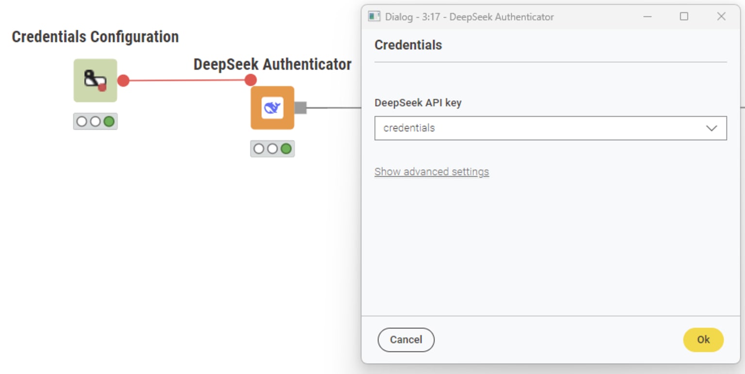 DeepSeek authenticator