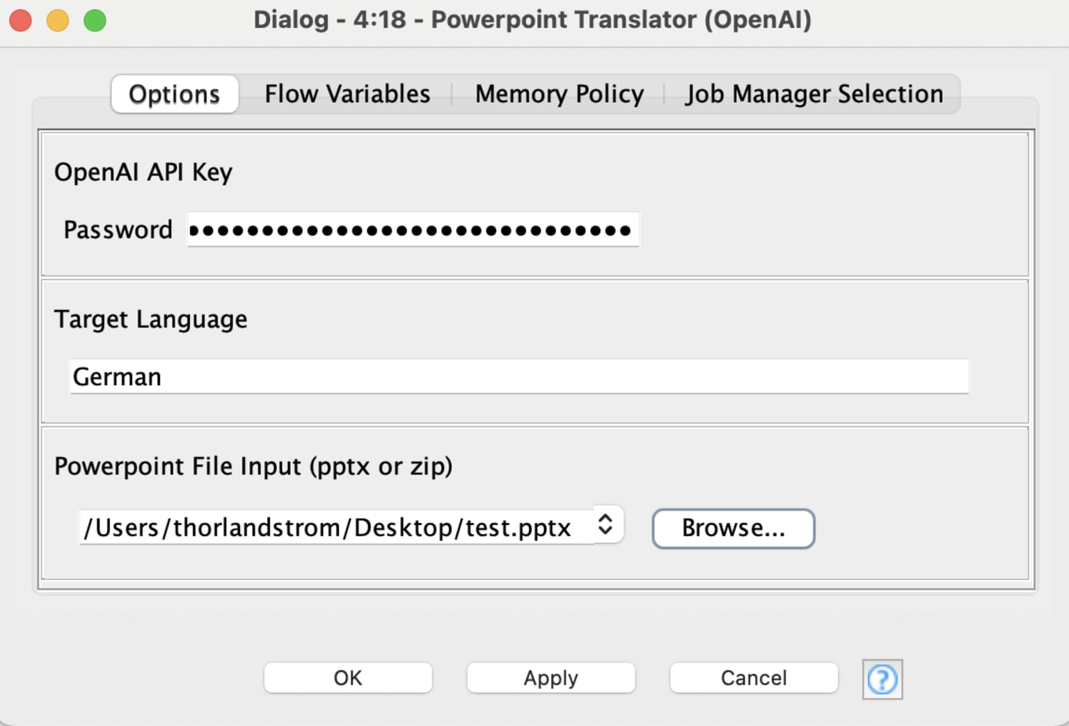 input handling