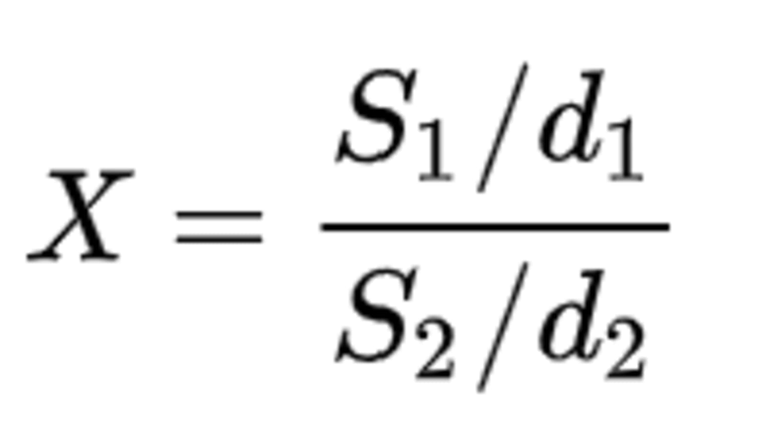 F-distribution-formula