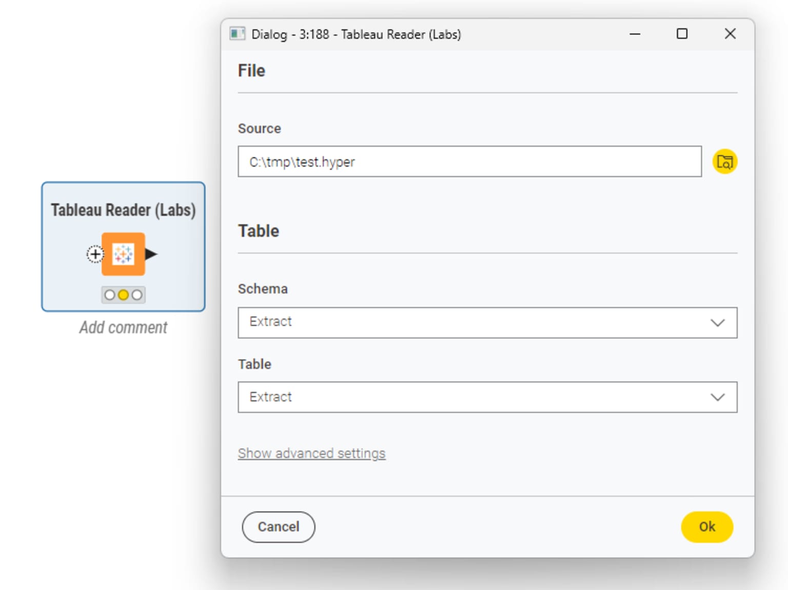 tableau reader
