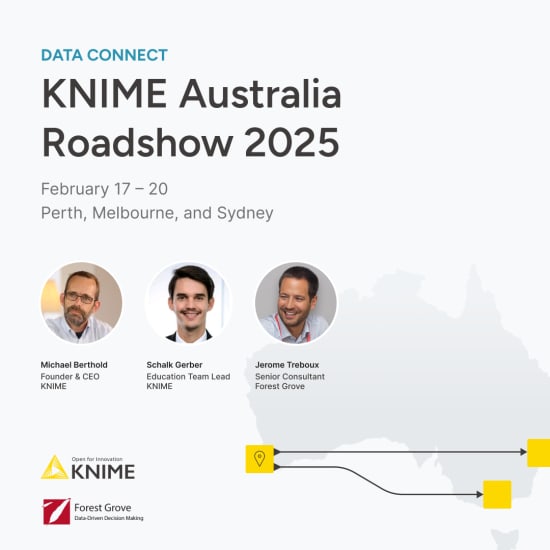 KNIME Australia Roadshow