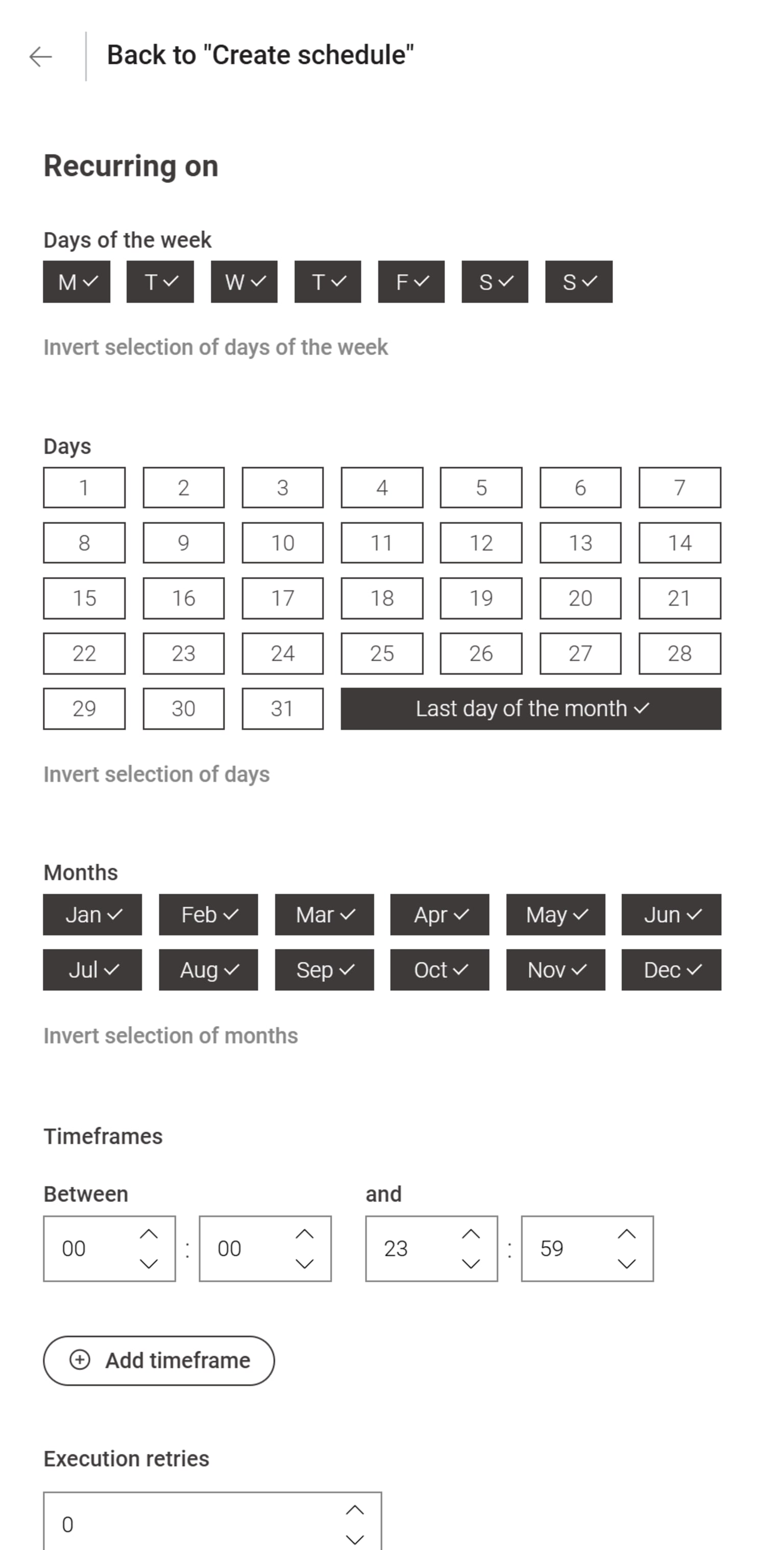 recurring graph