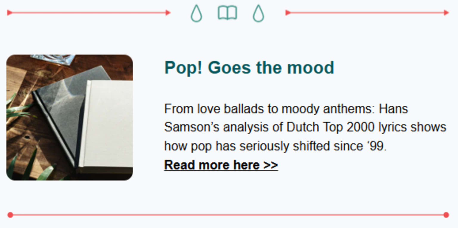 Pop goes the mood
