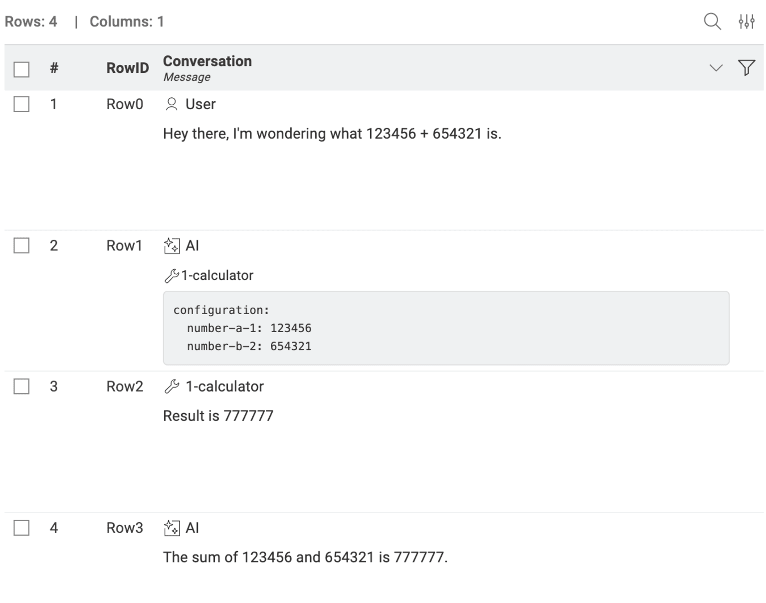 Message data type and utility nodes to work with conversation data