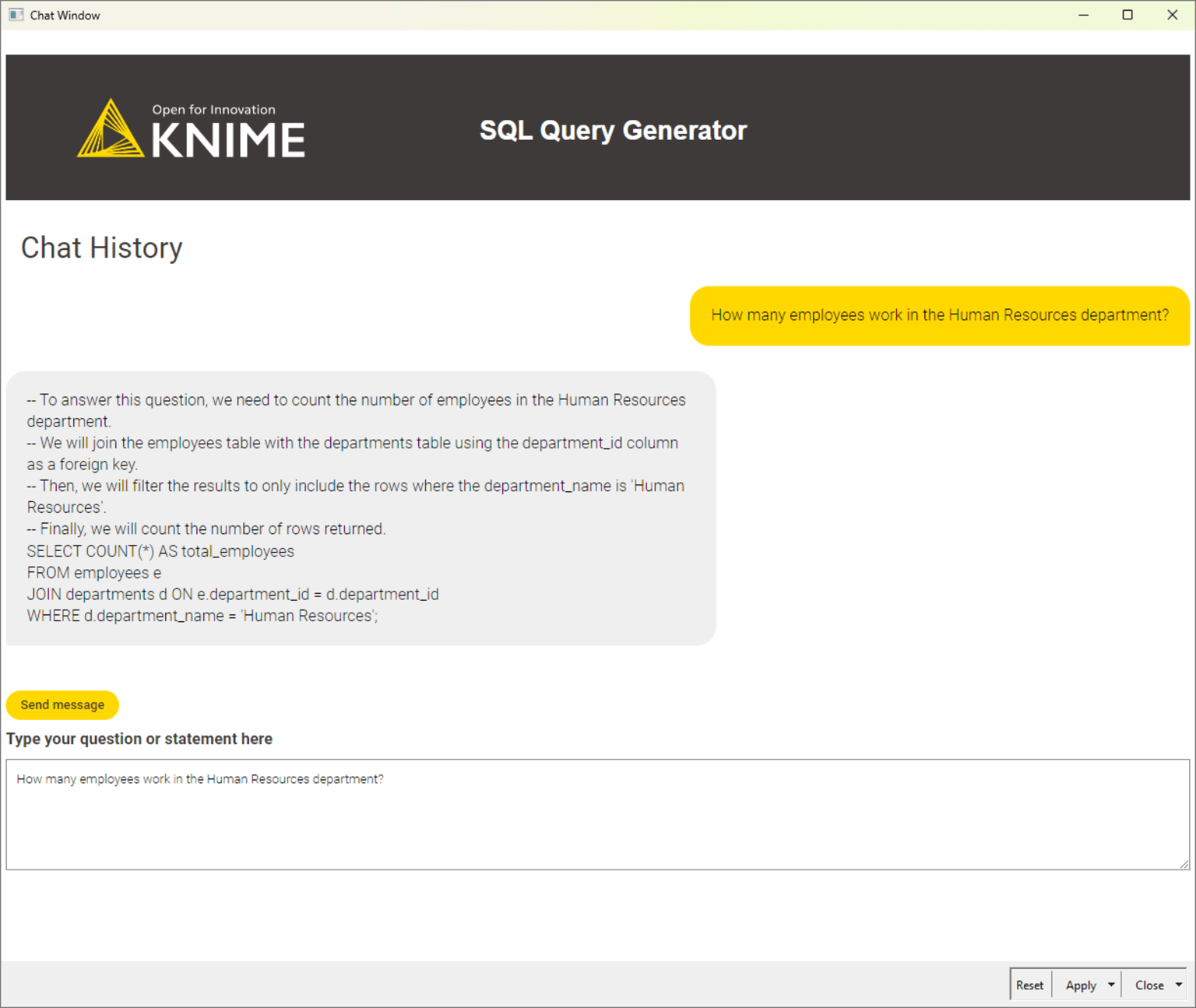 Chat-dashboard-SQL-query-generator