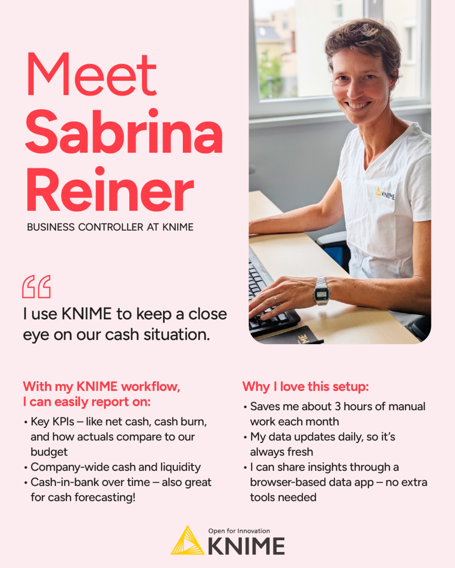 Meet Sabrina Reiner inforgraphic