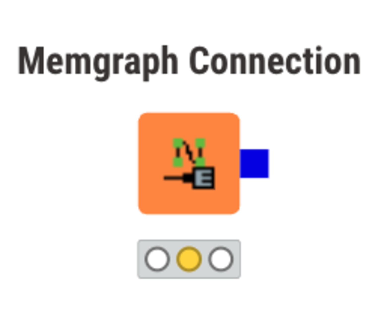 Memgraph connection node in KNIME
