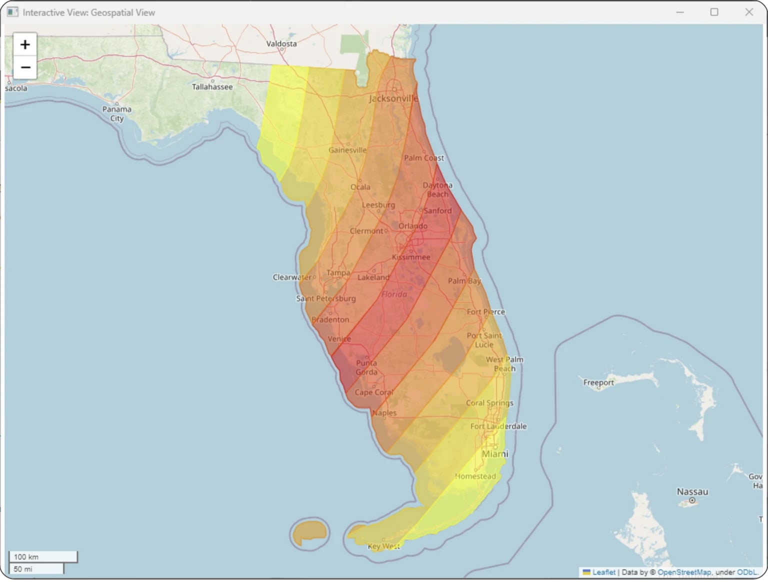Geospatial analytics