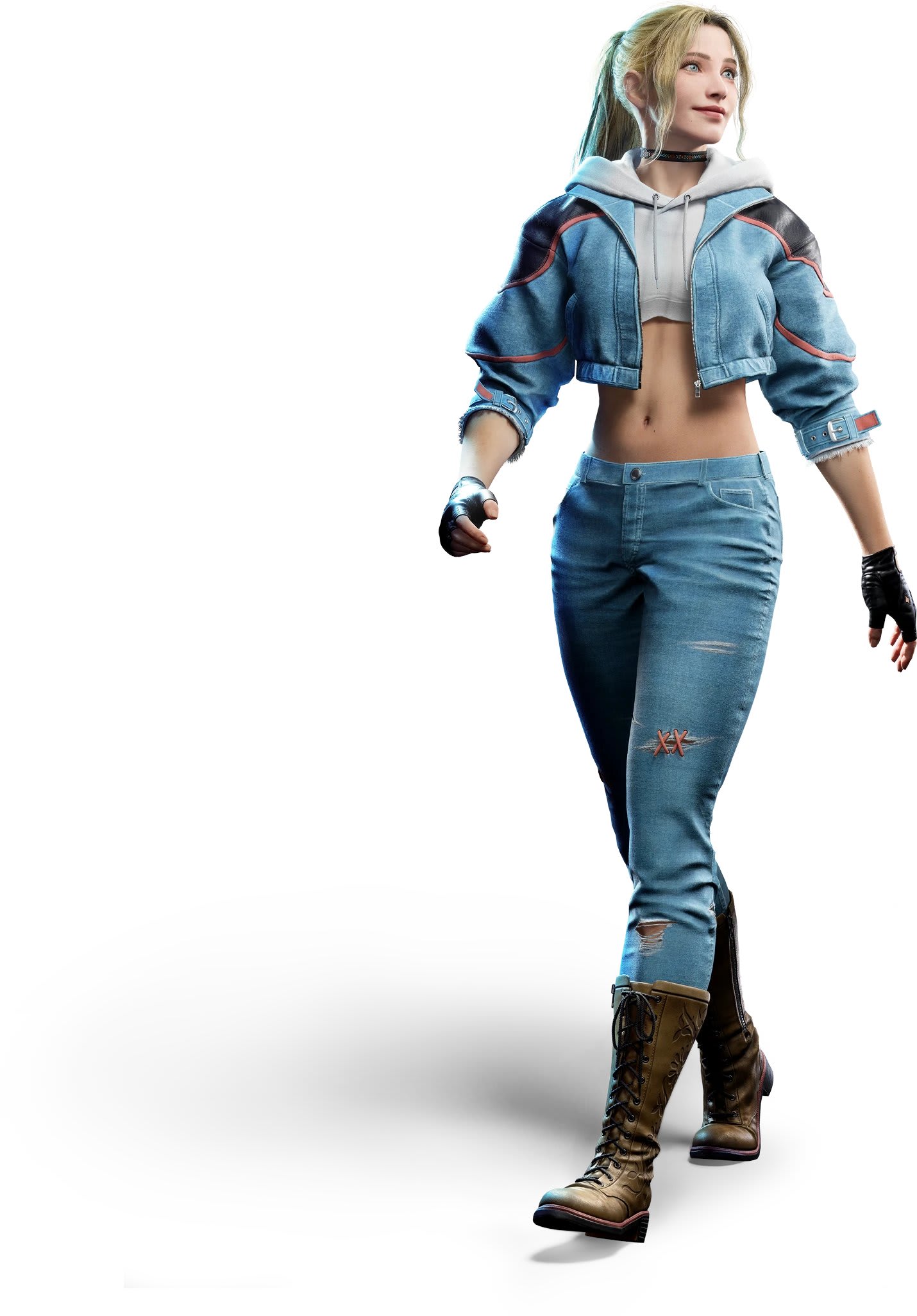 Virtua Fighter Crossroads의 신규 캐릭터 아트워크의 텍스트 없는 버전. 이미지 2