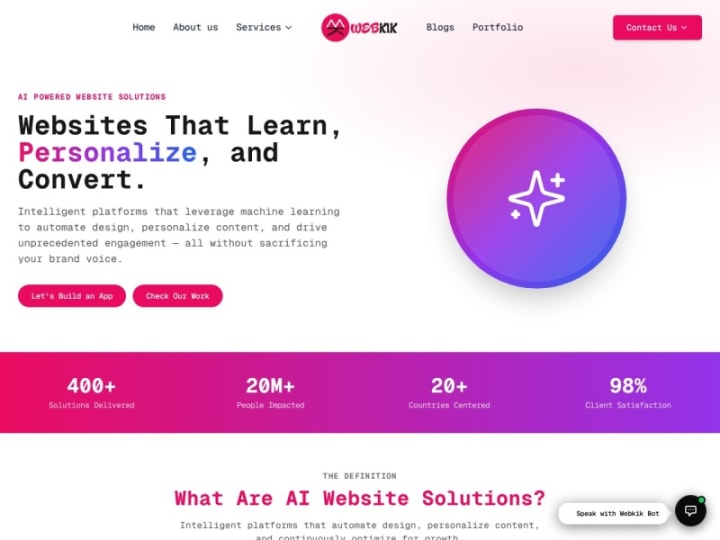 AI-Powered Website Solutions
