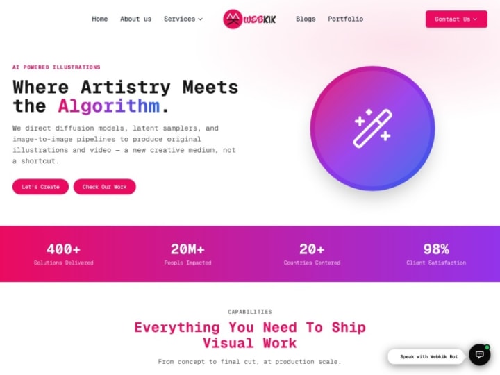 AI-Based Illustrations & Design