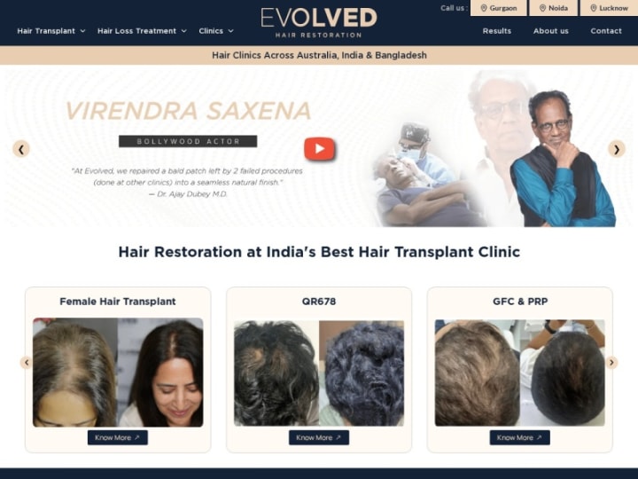 evolvedhairindia.com
