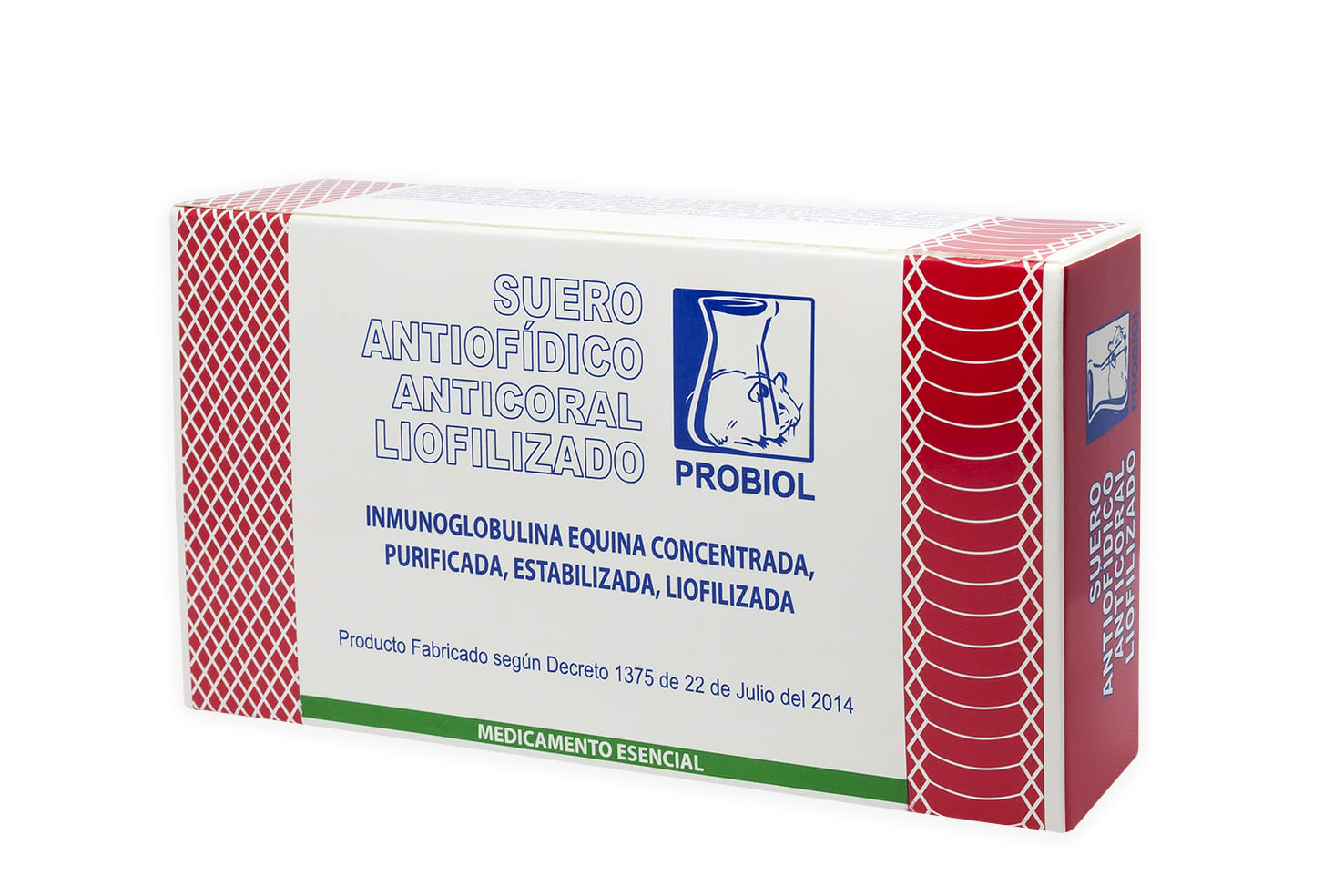 SUERO ANTIOFIDICO ANTICORAL - SUERO ANTIOFIDICO ANTICORAL LIOFILIZADO PROBIOL | Automatización industrial Perú