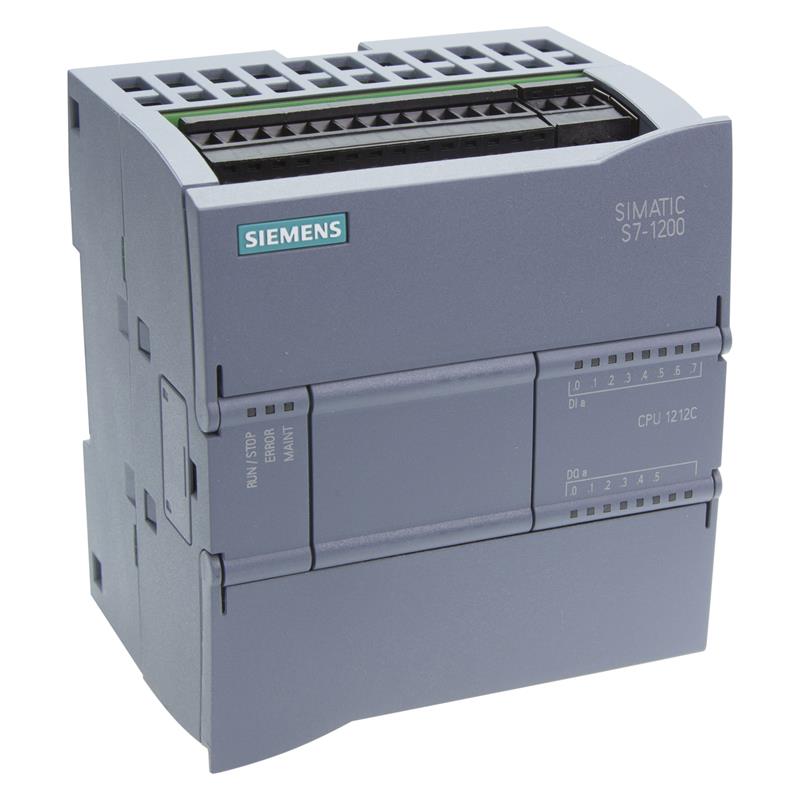 6ES7212-1AE40-0XB0 - Simatic S7-1200, Cpu 1212C, Cpu Compacta, Dc/Dc/Dc, E/S Integradas: 8 Di 24V Dc; 6 Do 24 V Dc; 2 Ai 0 - 10V Dc, Alimenta SIEMENS | Automatización industrial Perú
