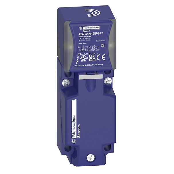 XS8C4A1MPG13 - inductive sensor XS8 40x40x117 - PBT - Sn20mm - 24..240VAC/DC - terminals TELEMECANIQUE | Automatización industrial Perú