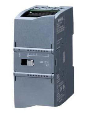 6ES7231-4HF32-0XB0 - SIMATIC S7-1200, Analog input, SM 1231, 8 AI, +/-10 V, +/-5 V, +/-2.5 V, or 0-20
mA/4-20 mA, 12 bit+sign or (13 bit ADC) SIEMENS | Automatización industrial Perú