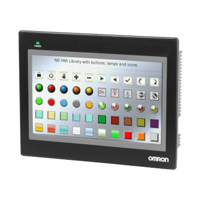 NB10W-TW01B-V1 - Touch screen HMI, 10.1 inch WSVGA (1024 x 600 pixel), TFT color, Ethernet + USB Host OMRON | Automatización industrial Perú