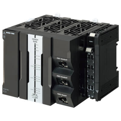NX502-1300 - CPU modular Sysmac NX5 con conectividad a bases de datos SQL, 80 MB de programa y 260 MB de memoria de datos, EtherCAT incorporado (16 servoejes, 4 ejes PTP, 256 nodos EtherCAT en total), 2 puertos Ethernet (OPC-UA y EtherNet/IP) OMRON | Automatización industrial Perú