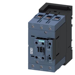 3RT2047-1NP30 - contactor de potencia, AC-3e/AC-3, 110 A, 55 kW / 400 V, tripolar, 175-280 V AC/DC, 50/60 Hz, con varistor integrado, contactos auxiliares: 1 NA + 1 NC, borne de tornillo, tamaño: S3 SIEMENS | Automatización industrial Perú
