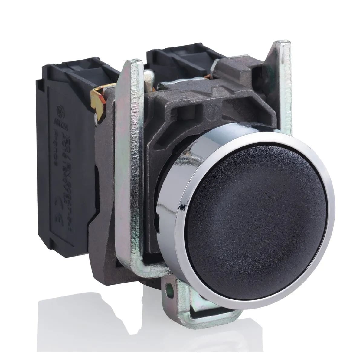 XB4BA21 - PULSADOR RASANTE NEGRO, HARMONY, Ø 22MM 1NA IP65 SCHNEIDER | Automatización industrial Perú