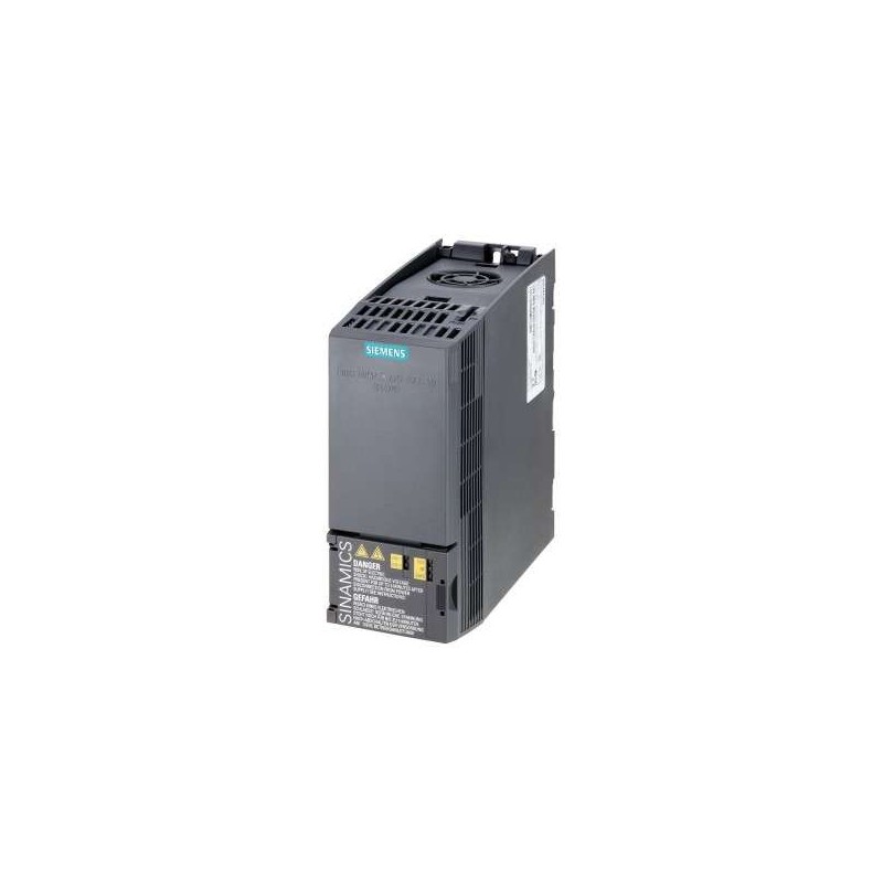 6SL3210-1KE14-3UP2 - Sinamics G120C POTENCIA NOMINAL 1,5KW con 150% DE SOBRECARGA POR 3 SEGUNDOS 3AC380-480V + 10 / -20% 47-63HZ INTERFAZ DE E / S SIN FILTRAR: 6DI, 2DO, 1AI, 1AO APAGADO SEGURO BUS DE CAMPO: PROTECCIÓN PROFIBUS-DP : IP20 / UL TIPO ABIERTO TAMAÑO: FSAA 173X73X155 (HXWXD) EXTERNO 24V SIEMENS | Automatización industrial Perú