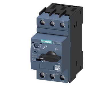 3RV2021-1EA10 - Interruptor automático tamaño S0 para protección de motores, CLASE 10 Disparador por sobrecarga con retardo según intensidad 2,8...4 A Disparador de cortocircuito 52 A borne de tornillo poder de corte estándar SIEMENS | Automatización industrial Perú
