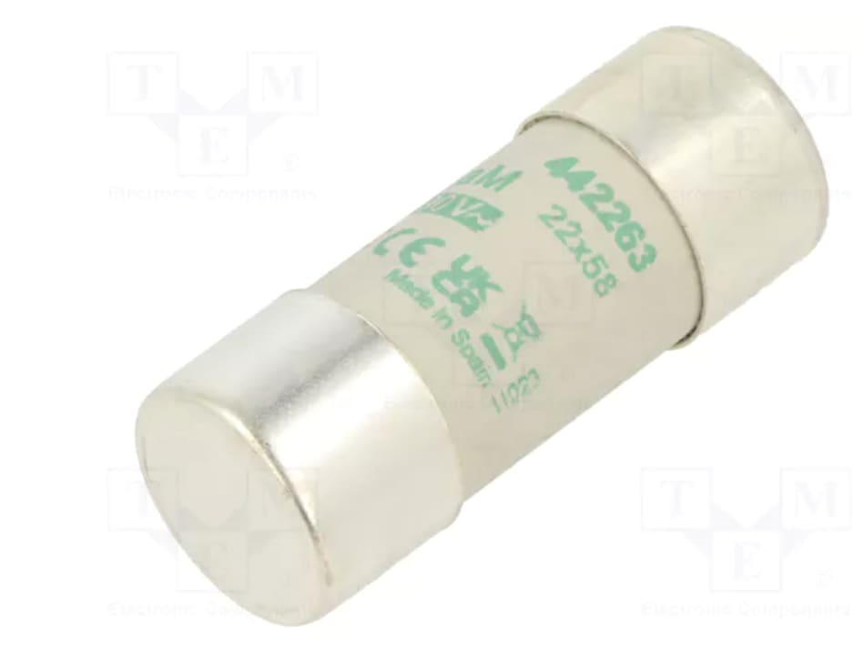 442263 - Fusible: de cartucho; 63A; 690VAC; aM; 22x58mm EATON | Automatización industrial Perú