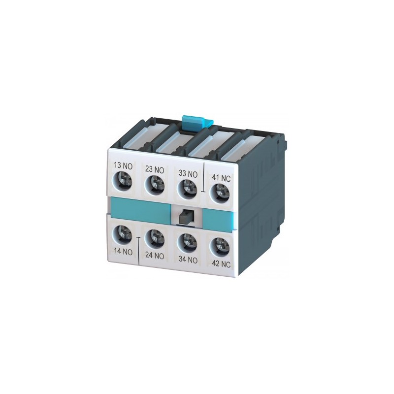 3RH1921-1FA31 - bloque acoplable, 4 polos, 3 NA + 1 NC, EN 50005 SIEMENS | Automatización industrial Perú