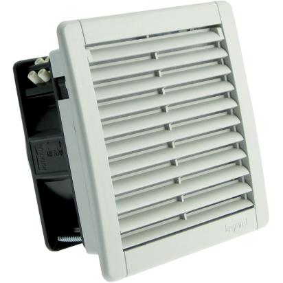 34850 - Ventiladores con capacidad 40160m3h 40m3 instalados con filtro suministrado rejilla 45m3 instalados con salida adicional art. 0 348 34 160m3 aspiración libre suministrado con dos rejillas 150x150 mm Reversible 230Vac 5060Hz LEGRAND | Automatización industrial Perú