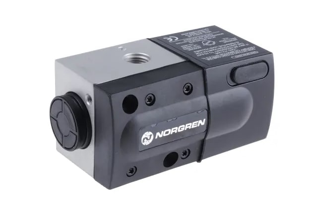 VP5010BJ111H00 - Válvulas de solenoide neumáticas Norgren 3/2 NC, Serie VP50, Rosca G, Solenoide/Resorte, 1400 NL/min 24 V dc NORGREN | Automatización industrial Perú