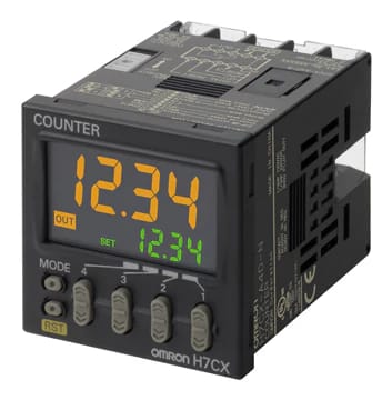 H7CX-A-N - Contador: electrónico; LED; impulsos; -99999÷999999; SPDT OMRON | Automatización industrial Perú