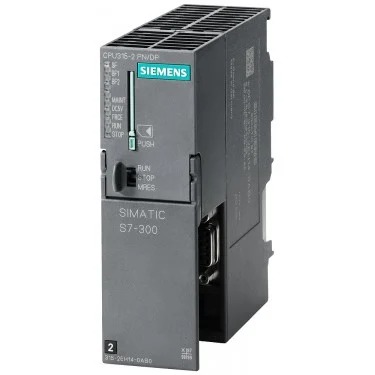 6ES7315-2EH14-0AB0 - SIMATIC S7-300 CPU 315-2 PN/DP, unidad central de procesamiento con 384 KB de memoria de trabajo, 1.ª interfaz MPI/DP 12 Mbits/s, 2.ª interfaz Ethernet PROFINET, con switch de 2 puertos, necesaria Micro Memory Card SIEMENS | Automatización industrial Perú