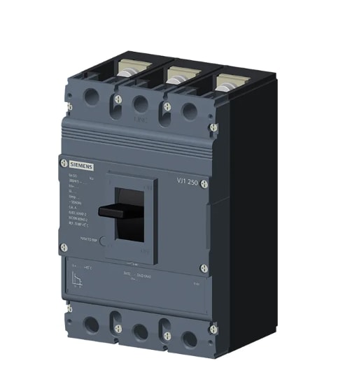 3VJ1225-5DA32-0AA0 - INTERRUPTOR TERMOMAGNETICO FIJO 3x250A, 36kA/415VAC SINOVA 3VJ1225-5DA32-0AA0 Siemens SIEMENS | Automatización industrial Perú