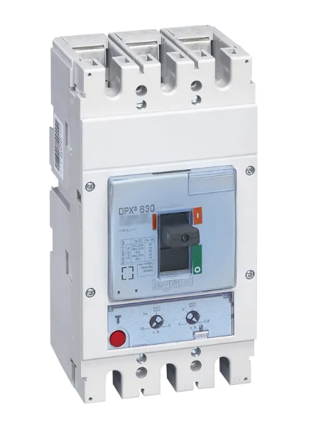 422004 - INTERRUPTOR TERMOMAGNETICO DPX3 630 3P REG. 504A a 630A 36kA/415 422004 Legrand LEGRAND | Automatización industrial Perú