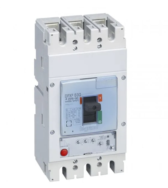 422500 - INTERRUPTOR DPX3 630 3P REG 160-400AMP 36KA 380-415 VAC 422500 Legrand LEGRAND | Automatización industrial Perú