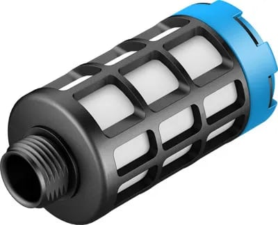 2310 - "SILENCIADOR DE POLIETILENO ROSCA 1/2"" U-1/2" FESTO | Automatización industrial Perú