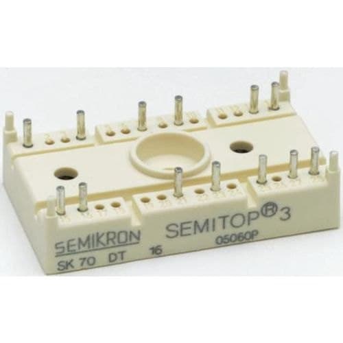 SK70DT16 - SK70DT16 Puente rectificador: totalmente controlado; Urmax: 70A, 1600V; If: SEMIKRON SEMIKRON | Automatización industrial Perú
