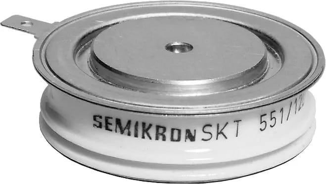 SKT551/18E - SKT551/18E Thyristor Tipo Capsula Hockey-puck 550A, 1800V, 250mA SEMIKRON | Automatización industrial Perú