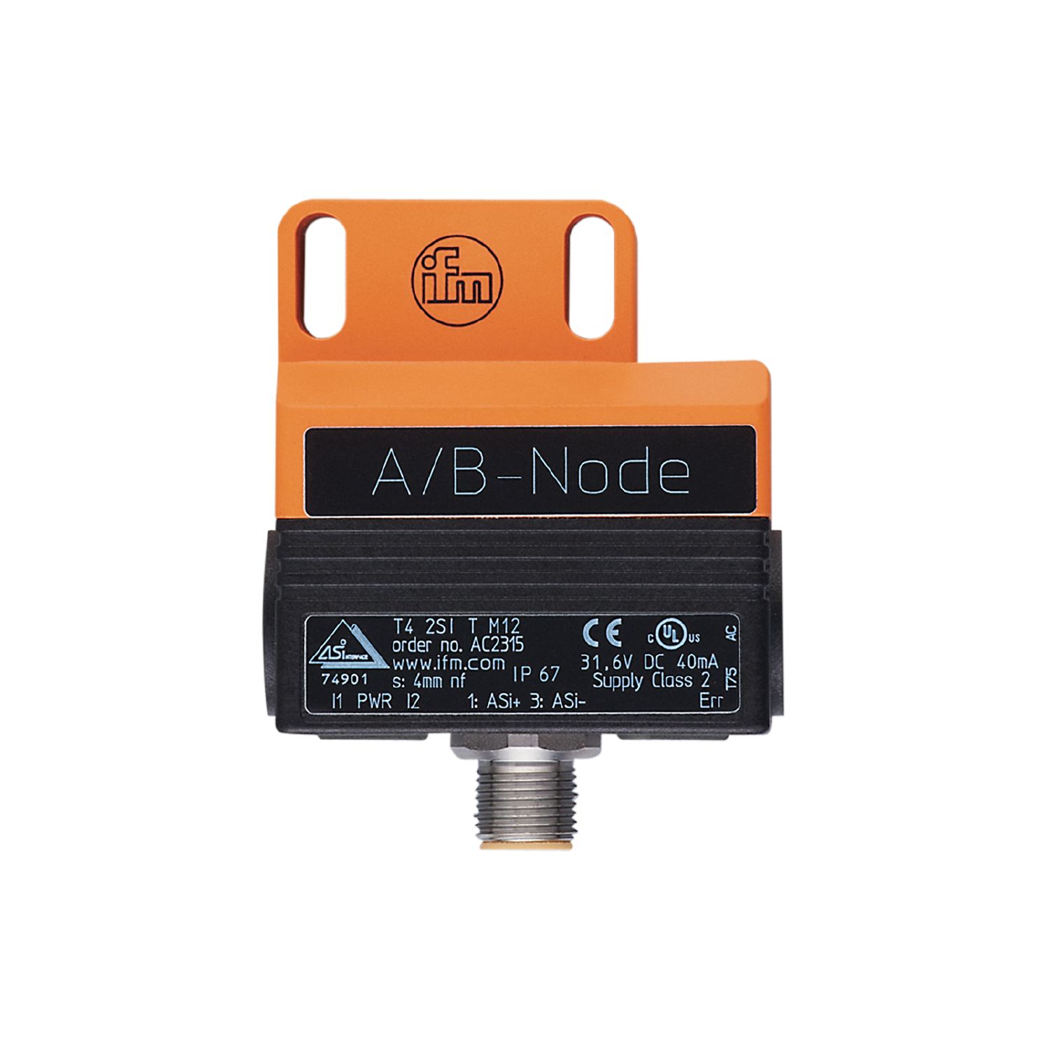 AC2315 - Detector doble AS-Interface para accionadores giratorios neumáticos IFM | Automatización industrial Perú