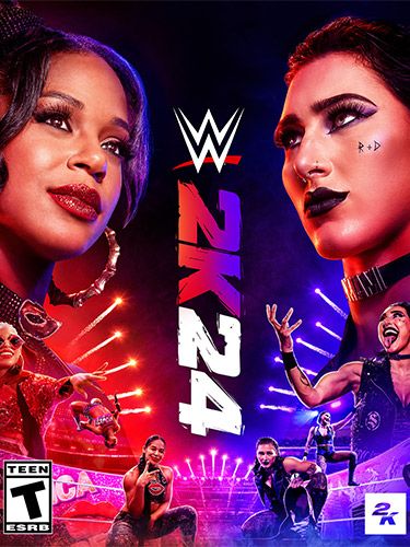 WWE 2K24 game cover