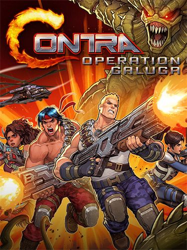 CONTRA: OPERATION GALUGA game cover