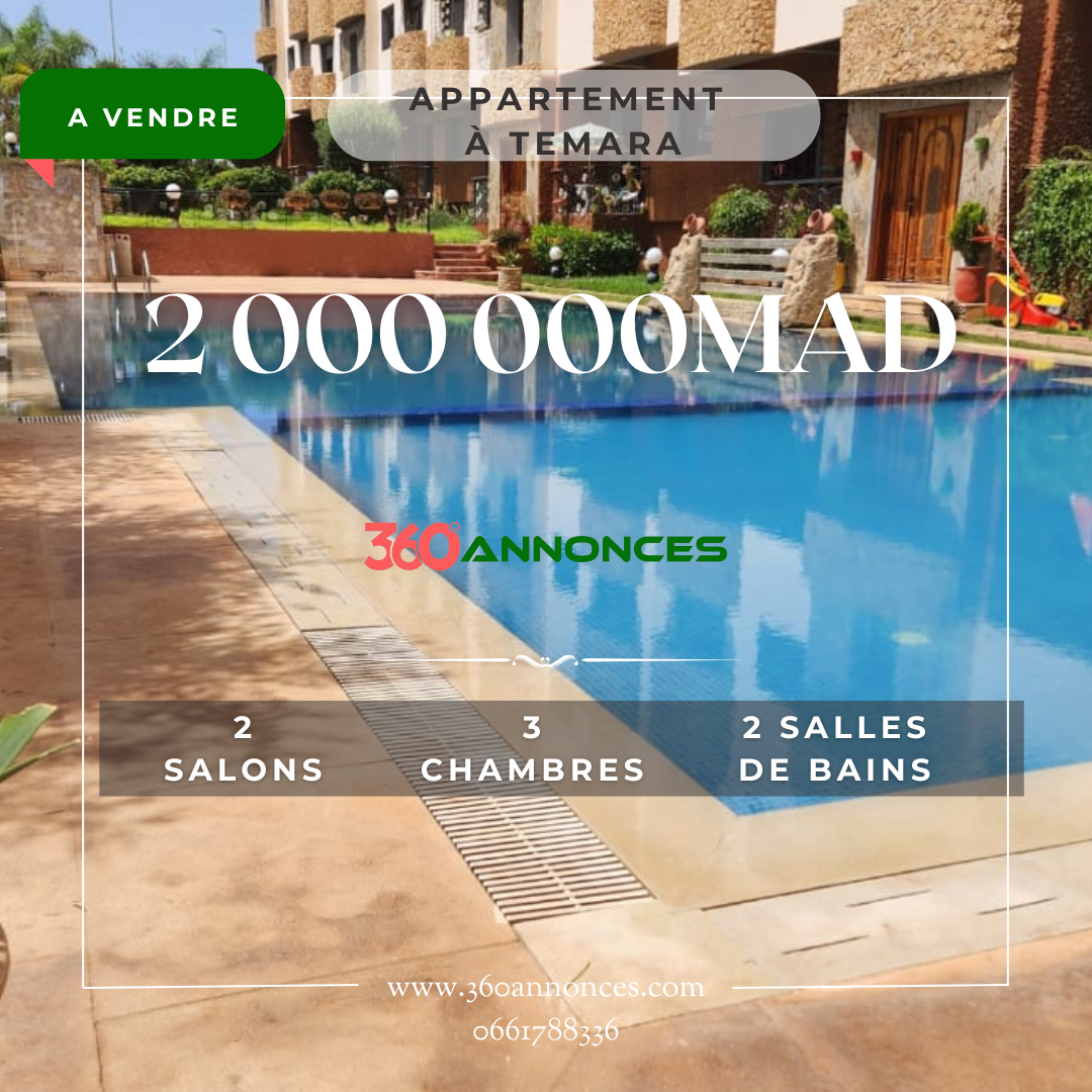 Appartement à vendre à Témara Wifaq