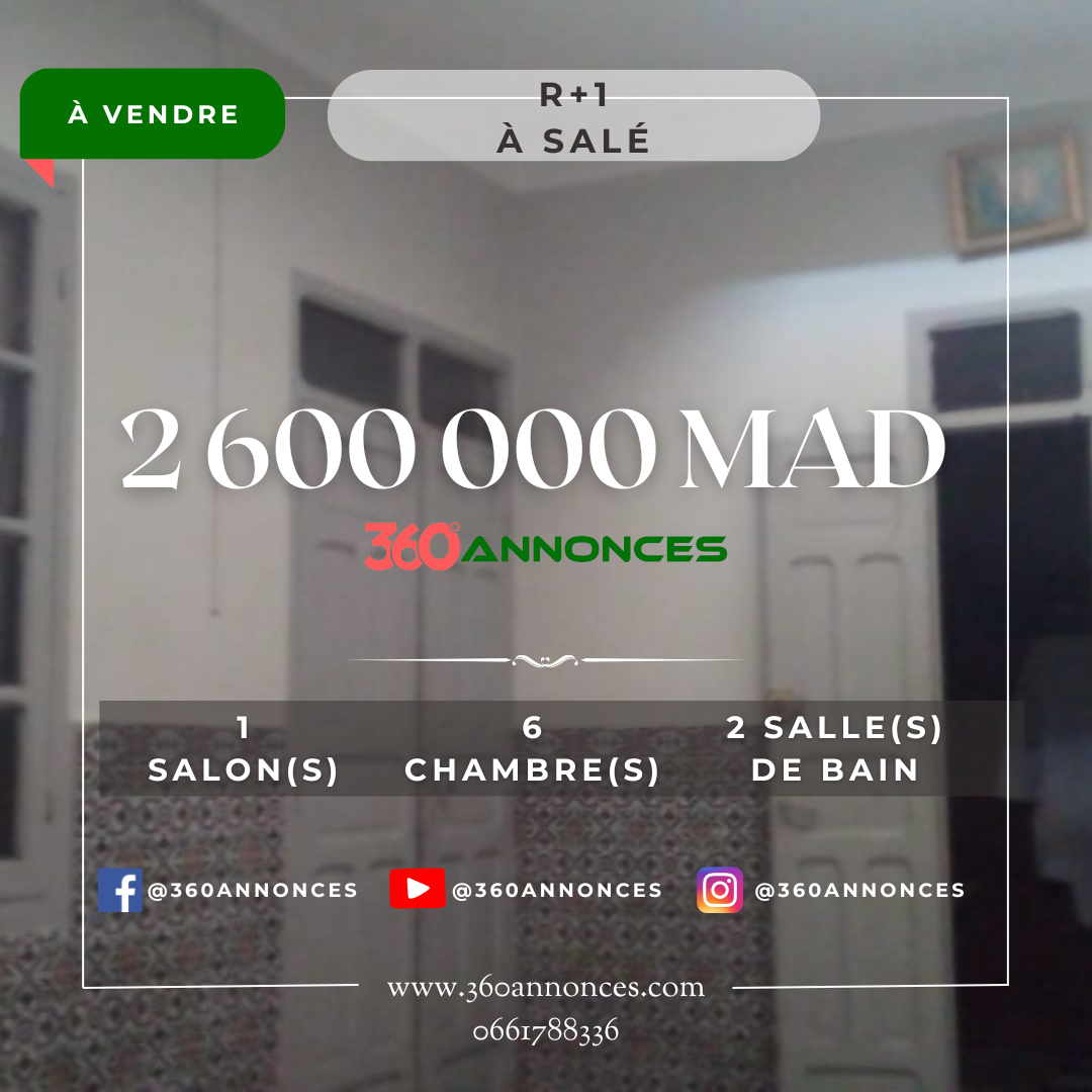 Commerce à vendre à Salé