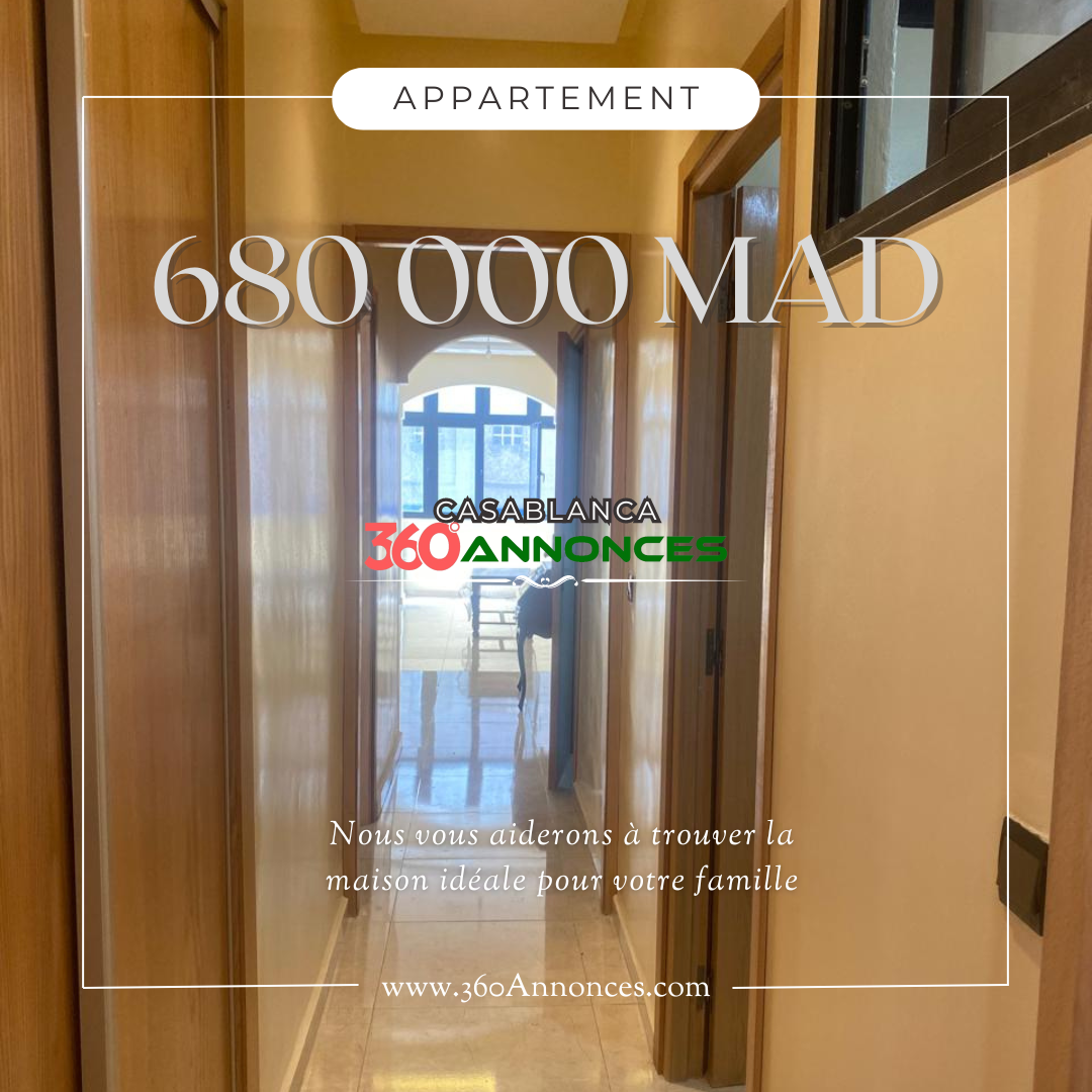 Appartement à vendre à Casablanca