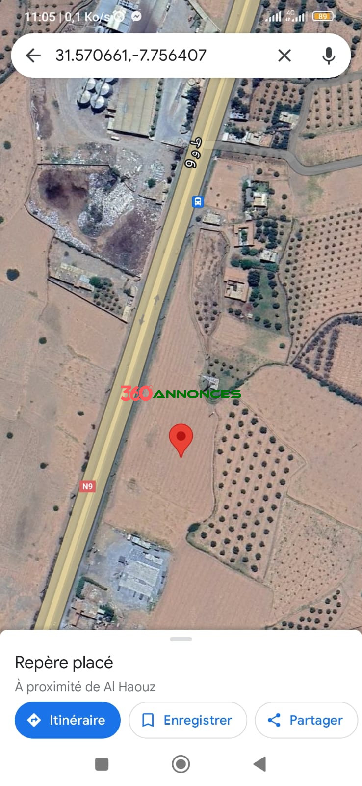 🌿 Terrain à Vendre à El Haouz, Marrakech - 2 400 000 MAD 🏞️ — photo 2