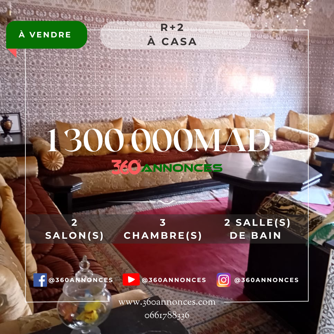 Appartement à vendre à Casablanca Ain Chock