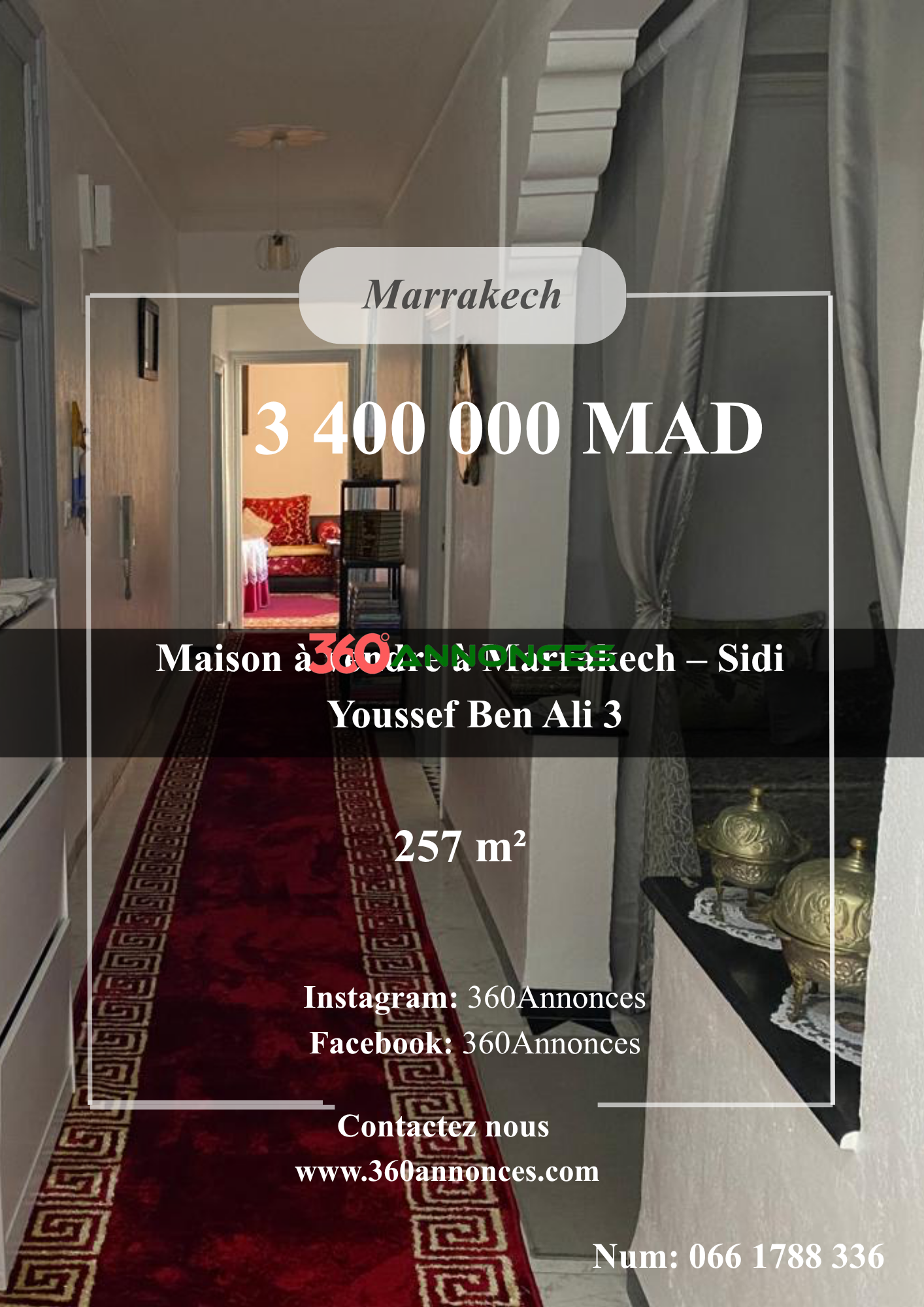 Villa à vendre à Marrakech Sidi Youssef Ben Ali (Marrakech)